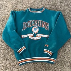Vintage Miami Dolphins crew neck sweater